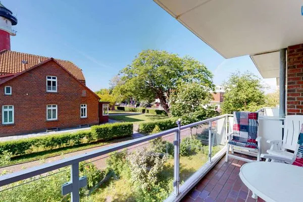 Balkon Residenz am Alten Leuchtturm Ferienwohnung 6
