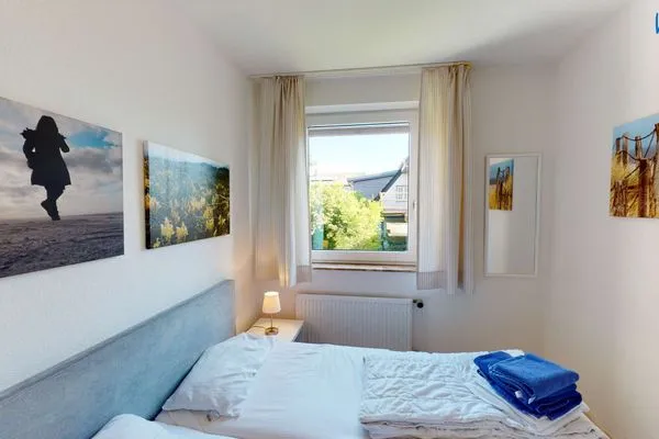 Schlafzimmer Residenz am Alten Leuchtturm Ferienwohnung 6
