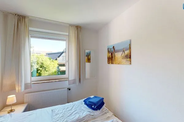 Schlafzimmer Residenz am Alten Leuchtturm Ferienwohnung 6