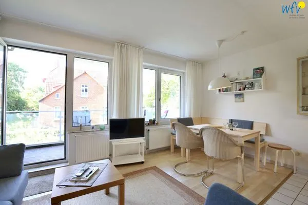 Wohnzimmer Residenz am Alten Leuchtturm Ferienwohnung 6