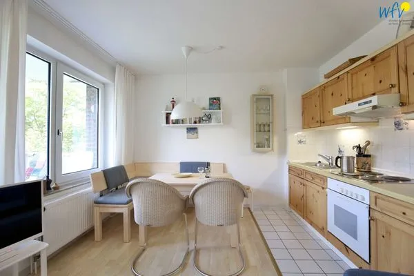 Küche / Küchenzeile Residenz am Alten Leuchtturm Ferienwohnung 6