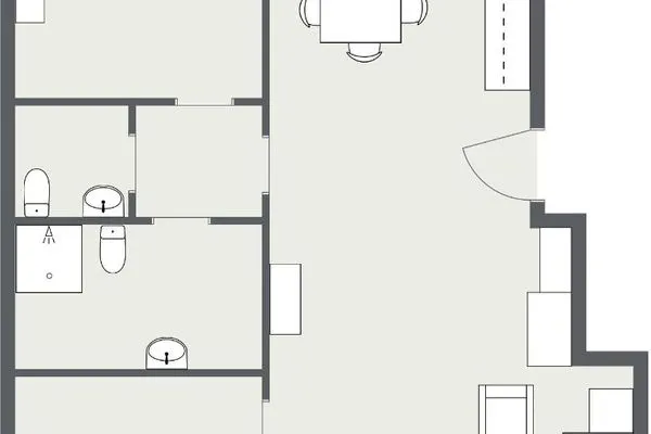 Grundriss Haus *Weiße Düne* Ferienwohnung *Weiße Düne 3 / OceanView*