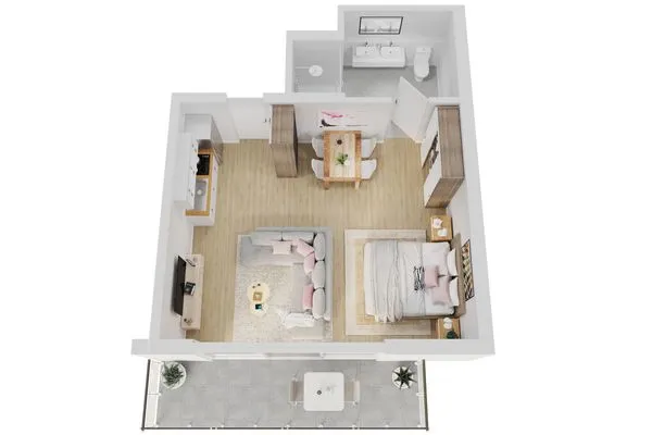 Ground plan Smart Resorts Haus Azur Ferienwohnung 809
