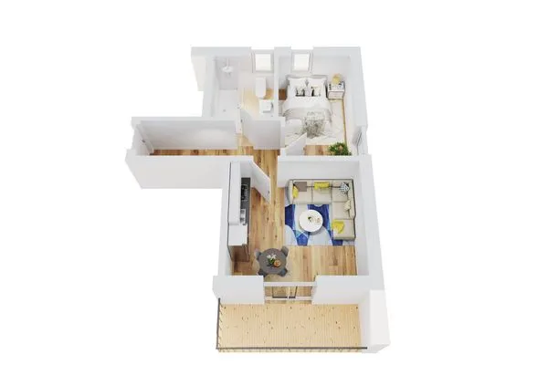 Ground plan Smart Resorts Haus Opal Ferienwohnung 402
