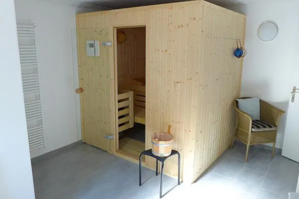 Sauna im Ferienhaus Koggenhüs in Norddorf auf Amrum  Ferienhaus *Koggenhüs*