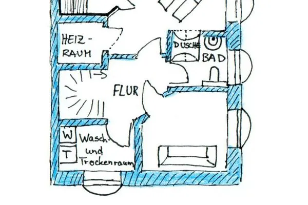  Heidehüs Friesenhaushälfte *Seestern*