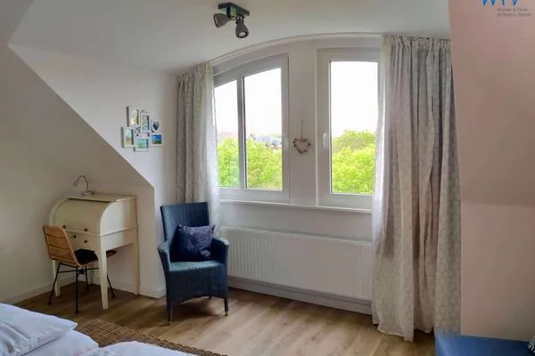 Schlafzimmer Residenz am Rosengarten Ferienwohnung Atempause