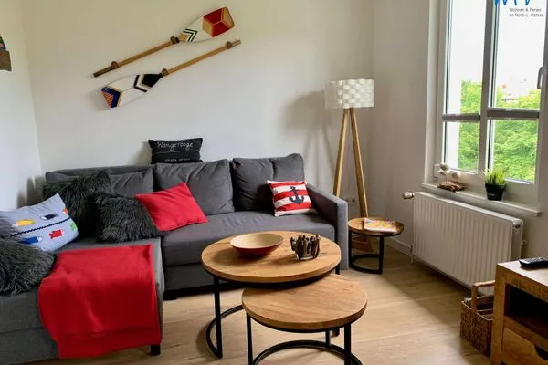 Wohnzimmer Residenz am Rosengarten Ferienwohnung Atempause