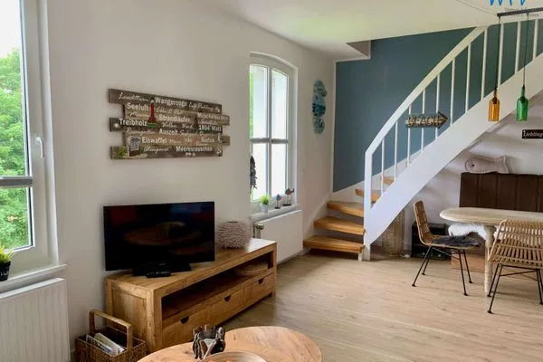 Wohnzimmer Residenz am Rosengarten Ferienwohnung Atempause