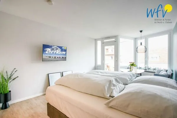 Schlafzimmer Ferienhaus Seeblick Ferienwohnung Inseloase