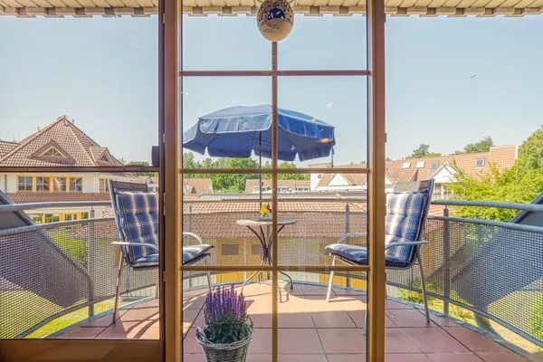 Balkon Ferienpark Freesenbruch Wohnung 2.6 - Windrose