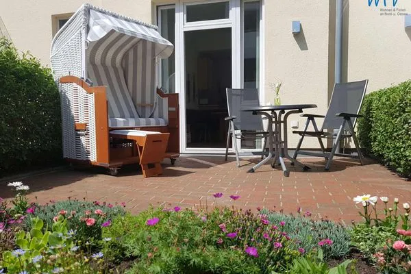Terrasse Kaiserhof Ferienwohnung 4