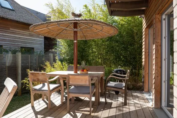 Terrasse  Typ D2 Ferienwohnung - Waikiki