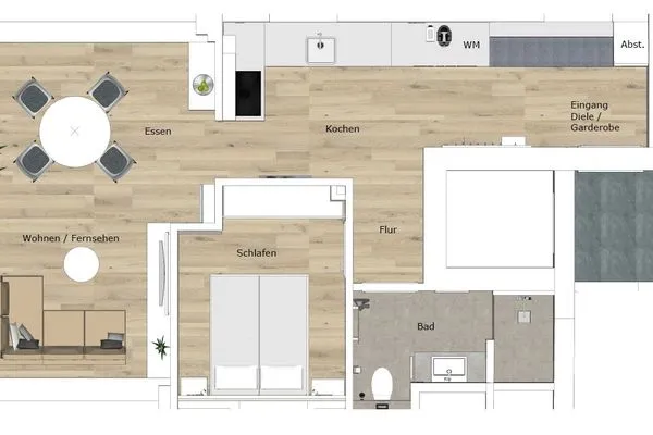 Grundriss Haus Talita Ferienwohnung JULIETT