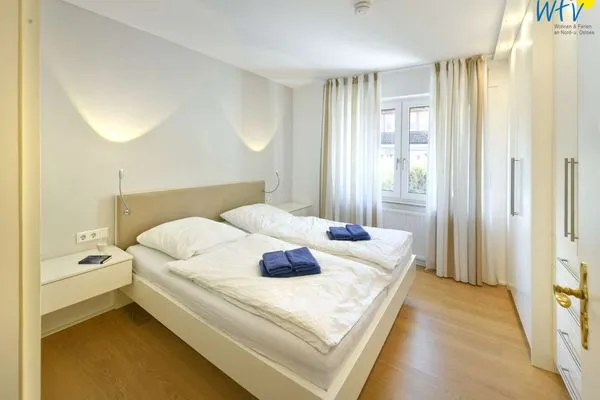 Schlafzimmer Juist Zauber - Haus 2 Ferienwohnung Helmers