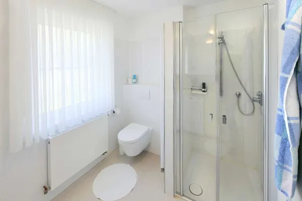 Badezimmer Juist Zauber - Haus 2 Ferienwohnung Helmers