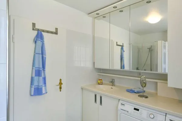 Badezimmer Juist Zauber - Haus 2 Ferienwohnung Helmers