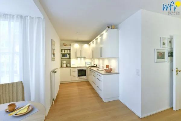 Küche / Küchenzeile Juist Zauber - Haus 2 Ferienwohnung Helmers