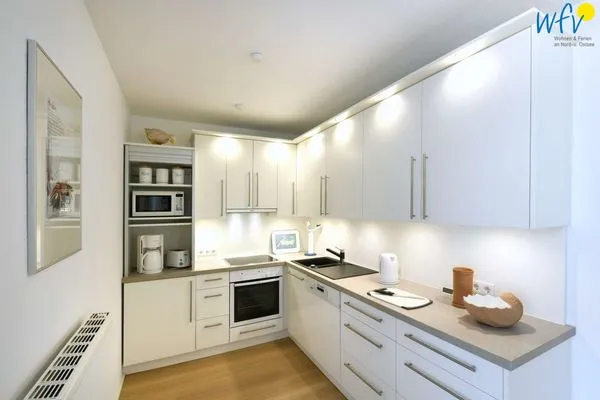 Küche / Küchenzeile Juist Zauber - Haus 2 Ferienwohnung Helmers