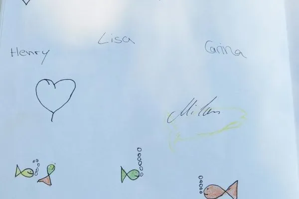 Auszug aus dem Gästebuch Haus Dünenblick Ferienwohnung 23