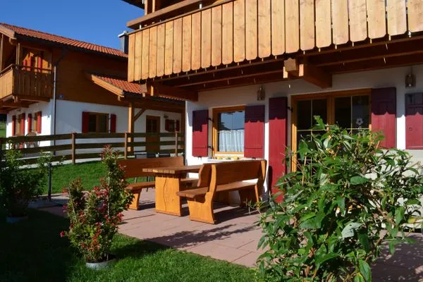 Terrasse  Alpensee - Feriendorf Via Claudia Haus 82