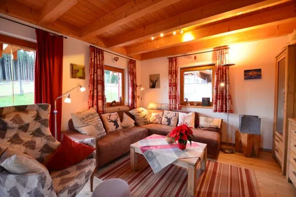 Wohnzimmer  Gamsbock - Feriendorf Via Claudia Haus 59