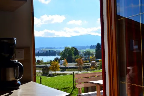 Gartenblick  Gamsbock - Feriendorf Via Claudia Haus 59