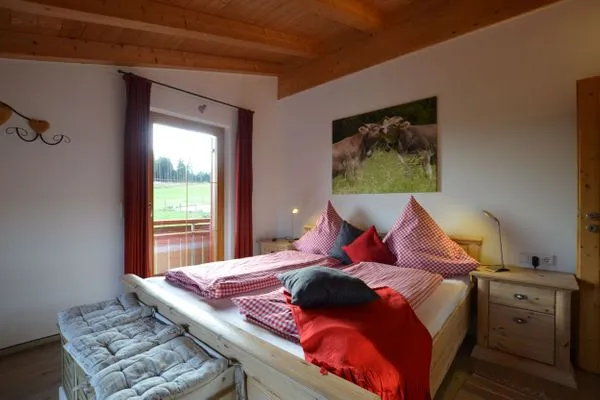 Schlafzimmer  Gamsbock - Feriendorf Via Claudia Haus 59