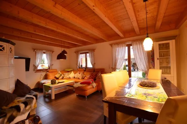 Wohnzimmer  Berg- und Seetraum - Feriendorf Via Claudia Haus 64