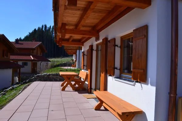 Terrasse  La Casita - Feriendorf Via Claudia Haus 69