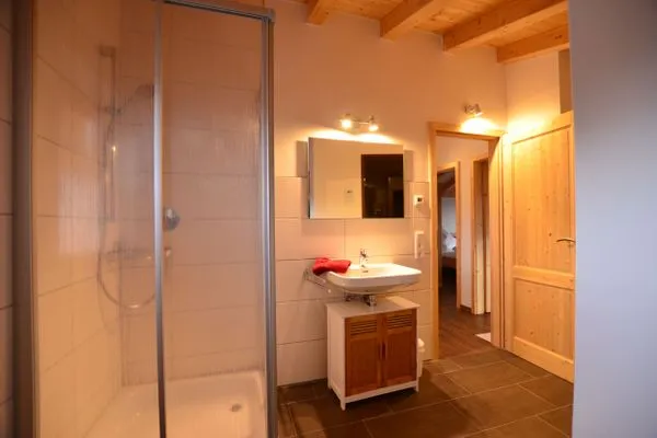 Badezimmer  Augusta - Feriendorf Via Claudia Haus 70