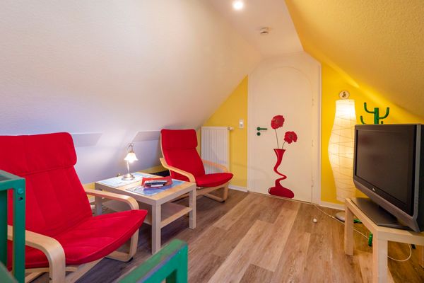 Ferienpark Freesenbruch Wohnung 1.5 - Amber Ostseeheilbad Zingst - Aufenthaltsbereich DG