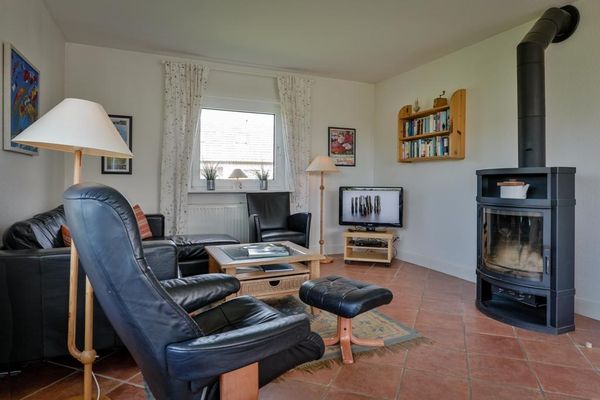 Haus Achter Dünem Rantum - Wohnzimmer