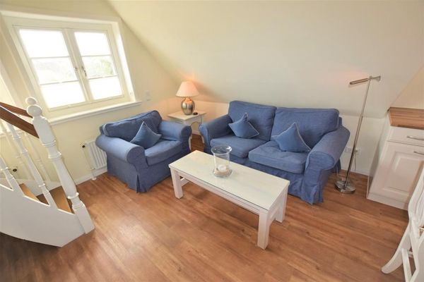 Landhaus Ruusenhüs, App. 4 Rantum - Wohnzimmer