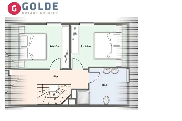 Reetdachhaus Meerzeit Reetdachhaus Meerzeit SPO Boehl - Grundriss