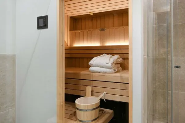 Sauna Töwerhus Ferienwohnung Segel