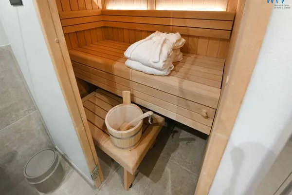 Sauna Töwerhus Ferienwohnung Segel