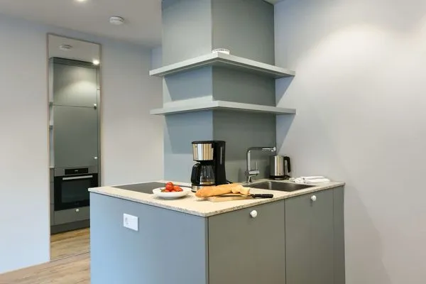 Küche / Küchenzeile Töwerhus Ferienwohnung Möwe