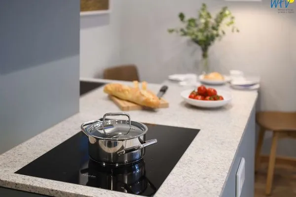 Küche / Küchenzeile Töwerhus Ferienwohnung Möwe