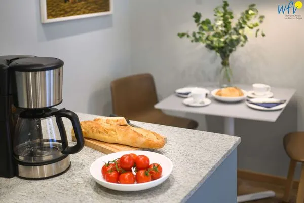 Küche / Küchenzeile Töwerhus Ferienwohnung Möwe