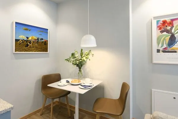 Essbereich Töwerhus Ferienwohnung Möwe