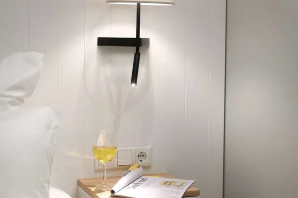 Schlafzimmer Töwerhus Ferienwohnung Möwe