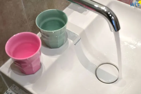 Badezimmer Töwerhus Ferienwohnung Möwe