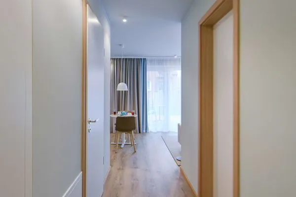 Flur und Eingangsbereich Töwerhus Ferienwohnung Krabbe