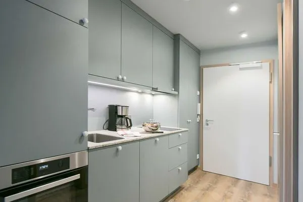 Küche / Küchenzeile Töwerhus Ferienwohnung Krabbe