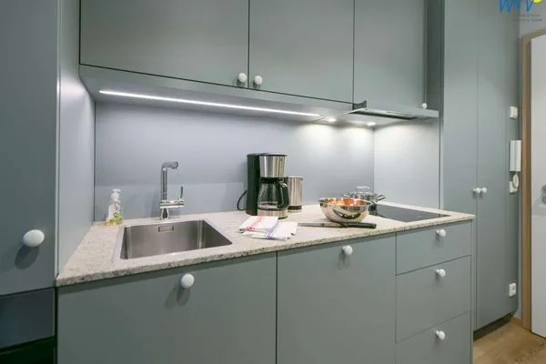 Küche / Küchenzeile Töwerhus Ferienwohnung Krabbe