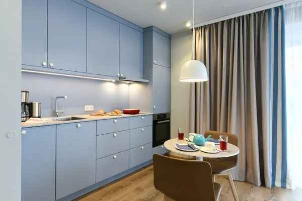 Küche / Küchenzeile Töwerhus Ferienwohnung Robbe