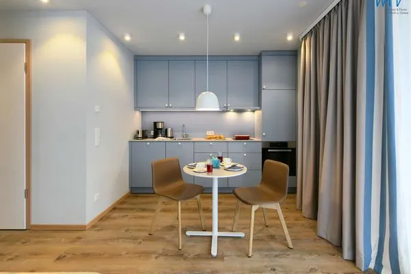 Küche / Küchenzeile Töwerhus Ferienwohnung Robbe