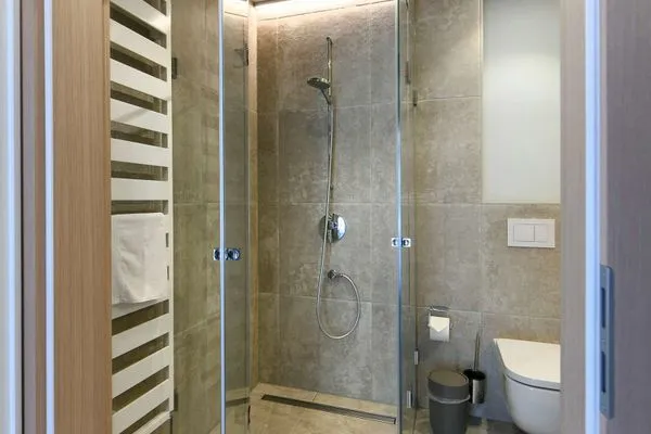 Badezimmer Töwerhus Ferienwohnung Sonne