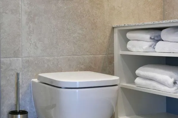 Badezimmer Töwerhus Ferienwohnung Sonne